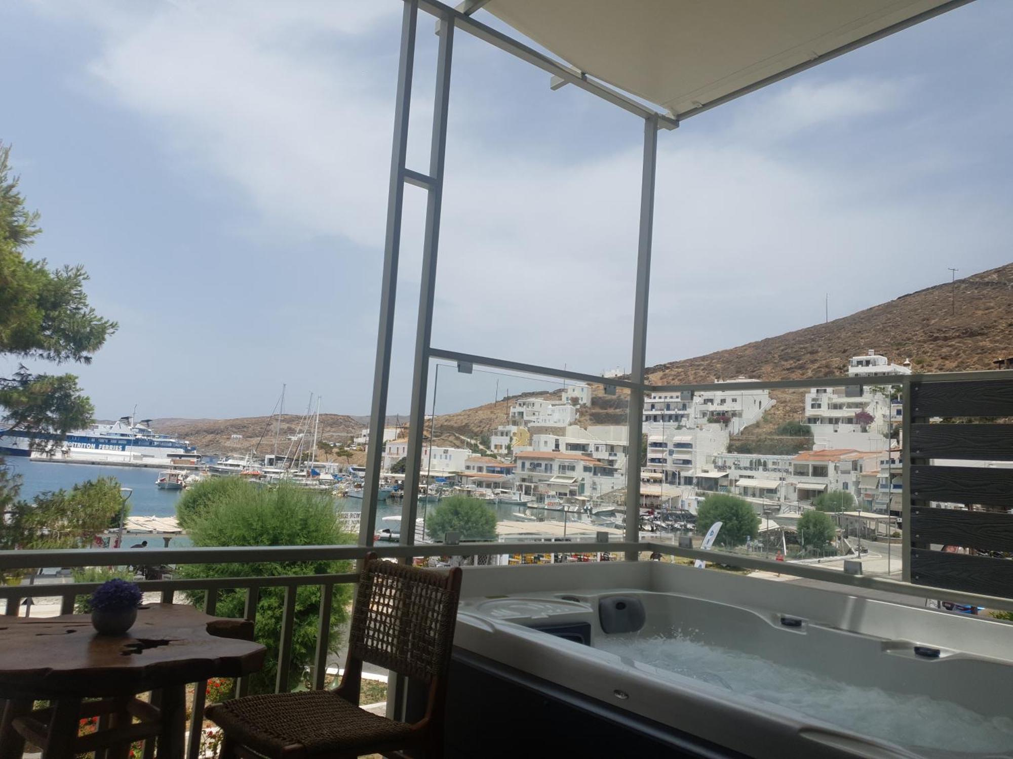 Sapphire Kythnos Suites Merichas Ngoại thất bức ảnh